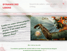 Tablet Screenshot of dynamikdeslebens.webnode.com