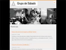 Tablet Screenshot of grupodesabado.webnode.com