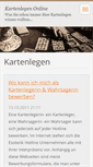 Mobile Screenshot of kartenlegen-online.webnode.at