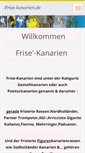 Mobile Screenshot of frise-kanarien.webnode.com
