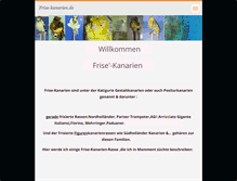 Tablet Screenshot of frise-kanarien.webnode.com