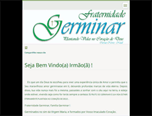 Tablet Screenshot of fraternidadegerminar.webnode.com.br