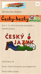 Mobile Screenshot of cesky-hezky.webnode.cz
