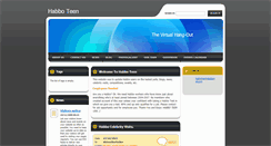 Desktop Screenshot of habbo-teens.webnode.com