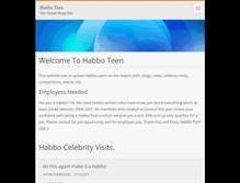 Tablet Screenshot of habbo-teens.webnode.com
