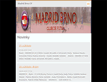Tablet Screenshot of madridbrnocf.webnode.cz