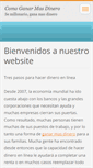 Mobile Screenshot of comoganarmasdinero.webnode.com