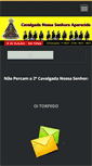 Mobile Screenshot of cavalgadanossasenhoraaparecida.webnode.com.br