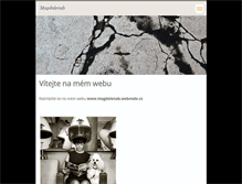 Tablet Screenshot of magdalenab.webnode.cz