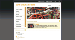 Desktop Screenshot of hasici-dlouhaloucka.webnode.cz