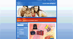 Desktop Screenshot of lojadosbrindes.webnode.com.br