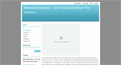 Desktop Screenshot of bobsweepreviews.webnode.com
