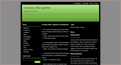 Desktop Screenshot of famouslifequotes.webnode.com