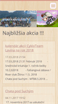 Mobile Screenshot of cyklolavina.webnode.sk