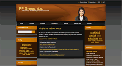 Desktop Screenshot of ppgroupss.webnode.sk