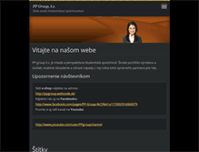 Tablet Screenshot of ppgroupss.webnode.sk