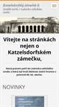 Mobile Screenshot of katzelsdorfskyzamecek.webnode.cz