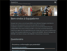 Tablet Screenshot of equipebrmn.webnode.com.br