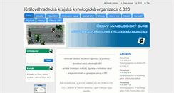 Desktop Screenshot of kynologie-hk.webnode.cz