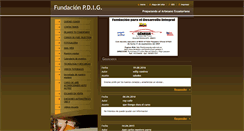 Desktop Screenshot of fundacionpdig.webnode.es