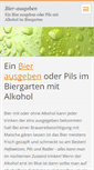 Mobile Screenshot of bier-ausgeben.webnode.com