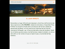 Tablet Screenshot of elpalmar.webnode.com