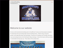 Tablet Screenshot of juniorlionswrestling.webnode.com