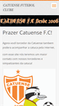 Mobile Screenshot of catuensefc.webnode.com
