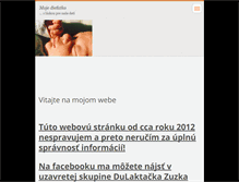 Tablet Screenshot of mojedietatko.webnode.sk