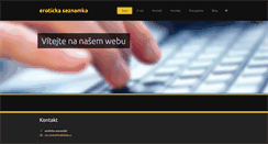 Desktop Screenshot of eroticka-seznamka.webnode.cz