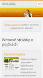Mobile Screenshot of ihnedpujcky.webnode.cz