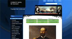 Desktop Screenshot of combate-naval-iquique.webnode.es