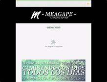 Tablet Screenshot of meagape.webnode.es