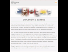 Tablet Screenshot of bibliotecagdp.webnode.cl