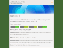 Tablet Screenshot of ahd-subtitles-maker.webnode.com