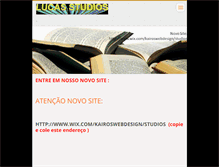 Tablet Screenshot of lucasstudios.webnode.com.br