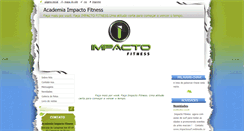 Desktop Screenshot of academiaimpactofitness.webnode.com.br