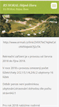 Mobile Screenshot of hajnahora.webnode.cz
