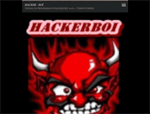 Tablet Screenshot of hackerboi.webnode.com.br