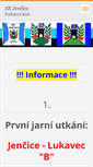 Mobile Screenshot of fskjencice.webnode.cz