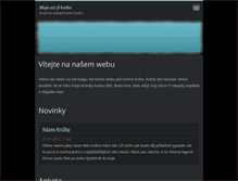 Tablet Screenshot of mojekniha.webnode.cz