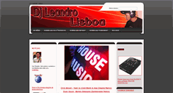 Desktop Screenshot of djleandrolisboa.webnode.com.br