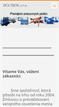 Mobile Screenshot of montaznaplosina.webnode.sk