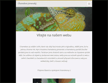 Tablet Screenshot of chameleonjemensky.webnode.cz