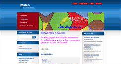 Desktop Screenshot of imates.webnode.es
