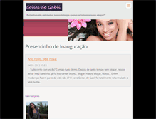 Tablet Screenshot of coisasdegabii.webnode.com.br