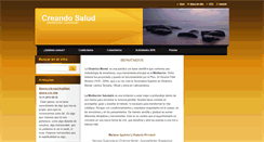 Desktop Screenshot of creandosalud.webnode.es