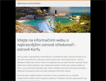 Tablet Screenshot of korfu-info.webnode.cz