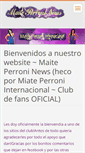 Mobile Screenshot of maiteperroninews.webnode.com