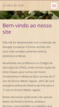 Mobile Screenshot of ensinodaarte.webnode.com.br